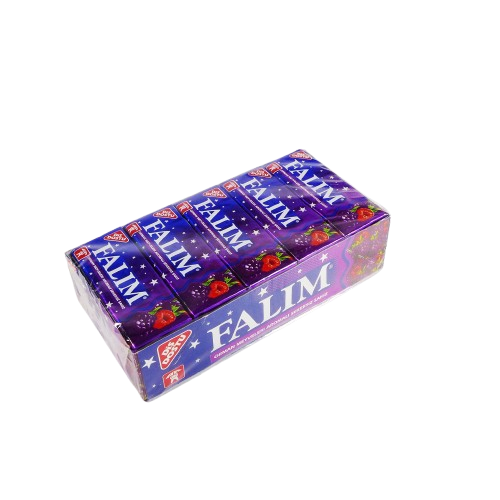 Falım Sakız 7 gr 20'li Paket Orman Meyve Aromalı Koli (18 Adet)