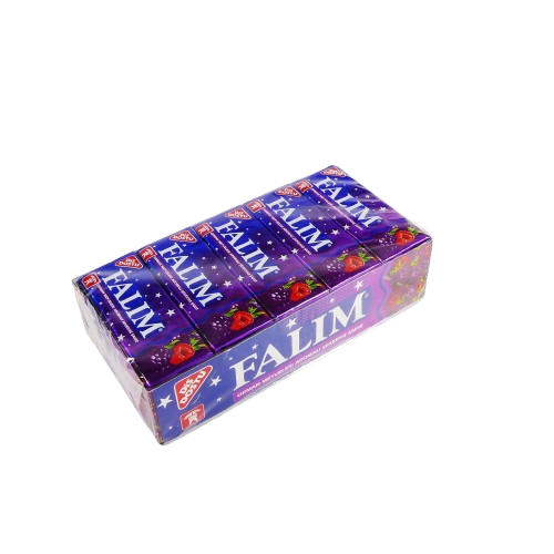 Falım Sakız 7 gr 20'li Paket Orman Meyve Aromalı Koli (18 Adet)
