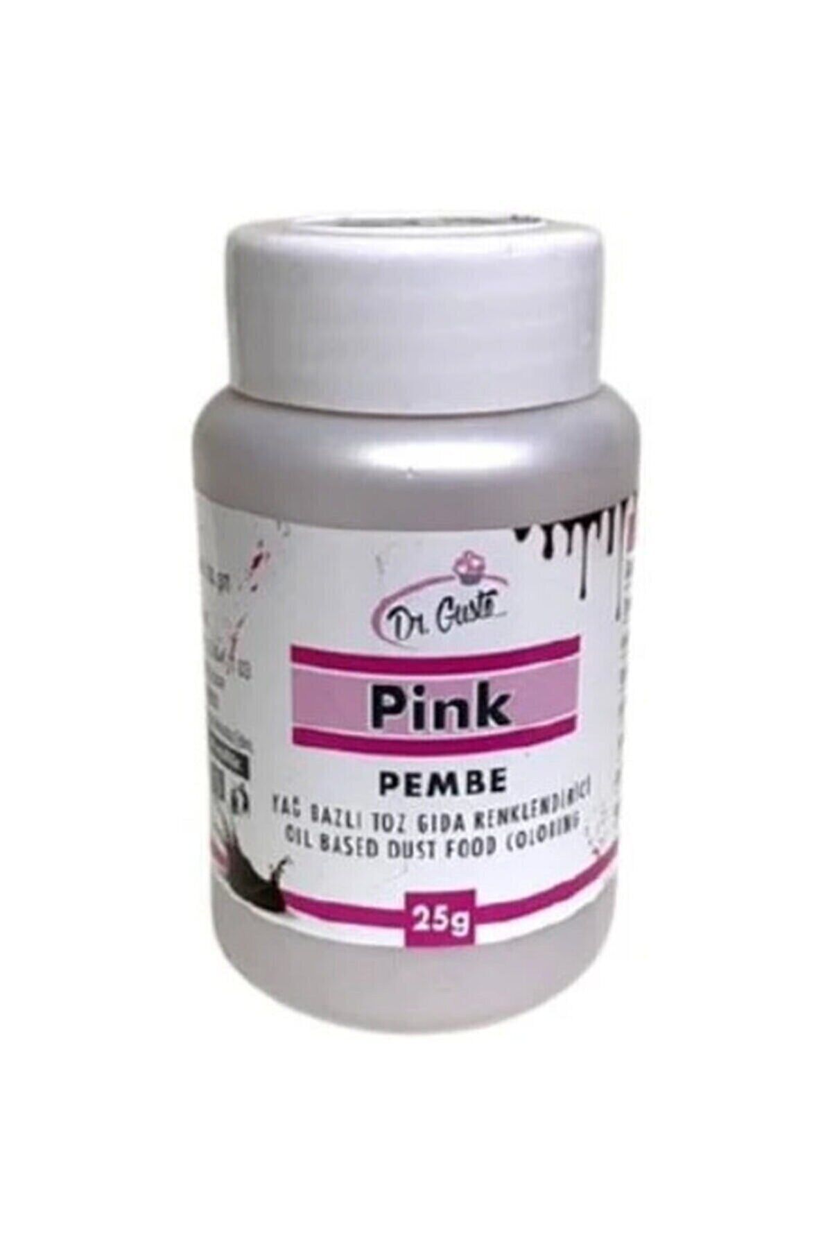 Yağ Bazlı Toz Çikolata Boyası Pembe 25 Gr