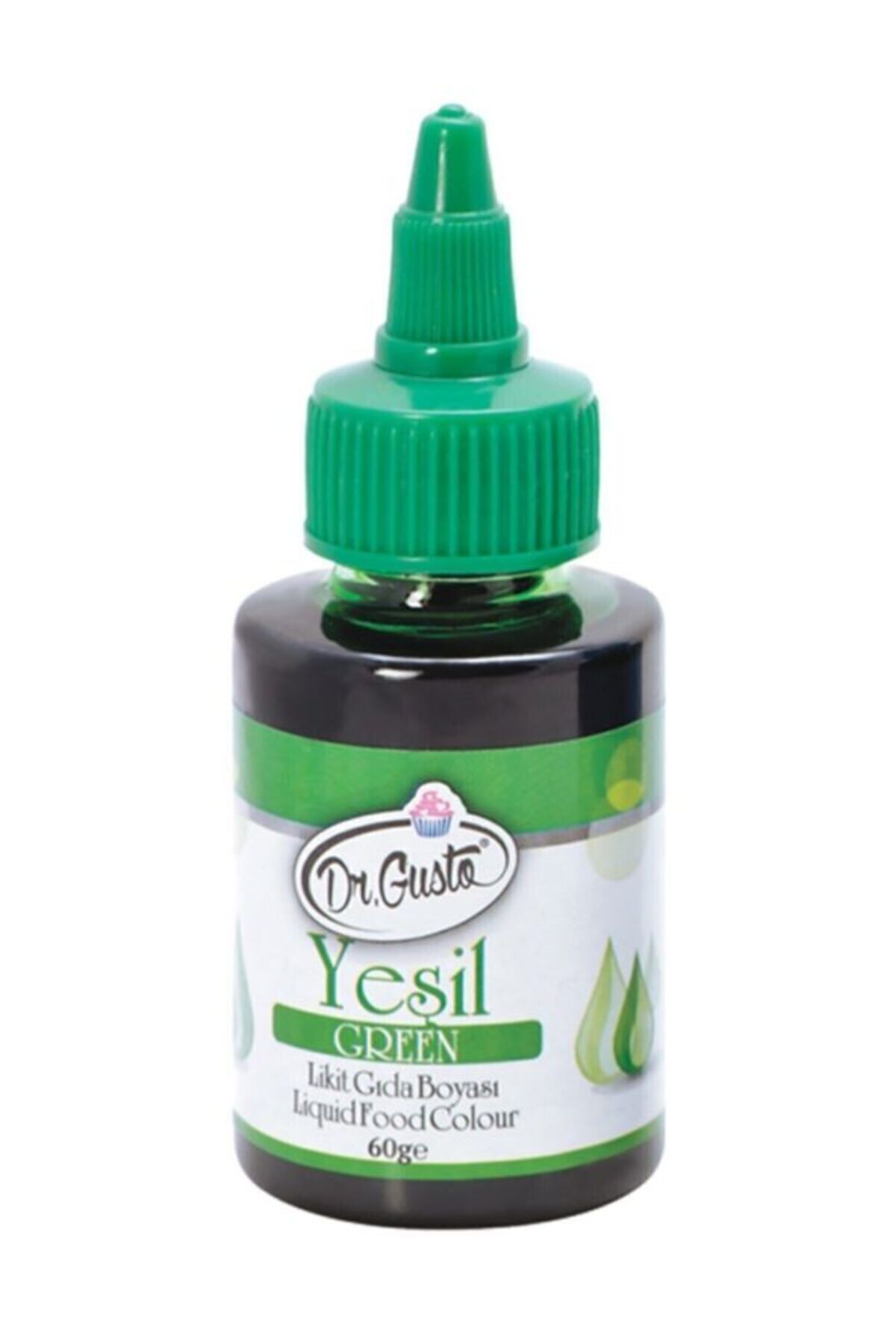 Likit Gıda Boyası Su Bazlı Yeşil 60 gr