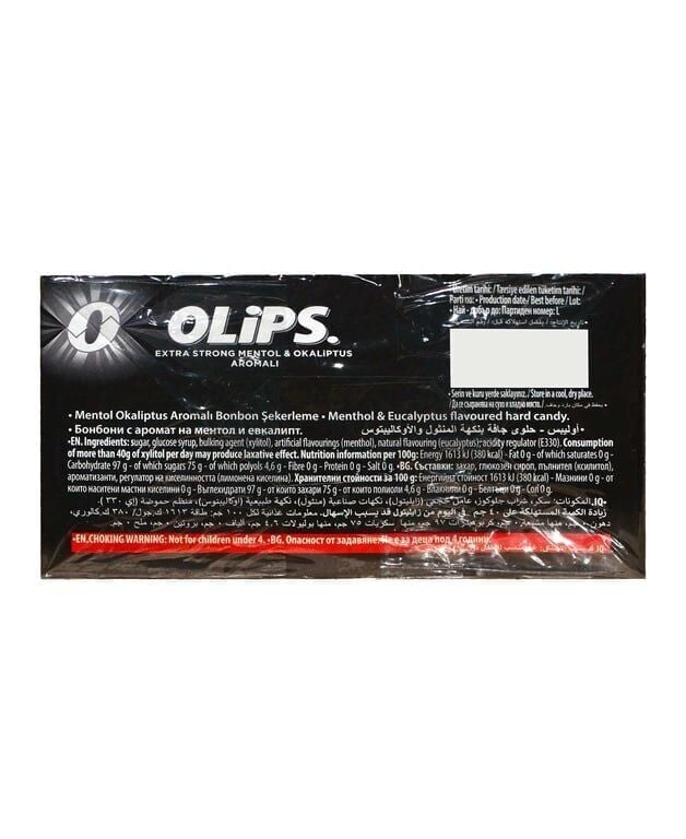 Olips Şekerleme 28 gr 24'lü Paket Keskin Mentol Aromalı Adet (1 Adet)