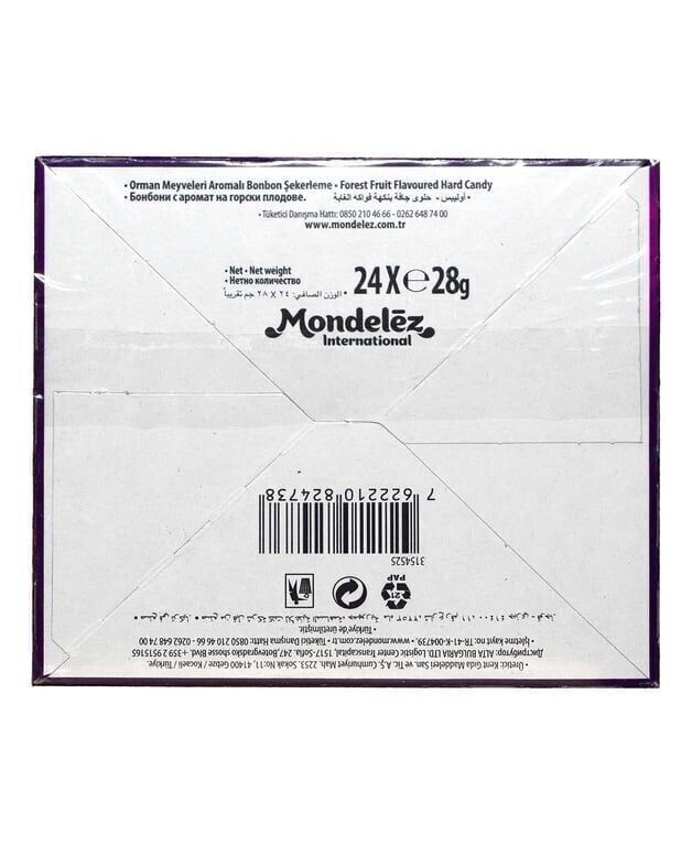 Olips Şekerleme 28 gr x 24'lü Paket Orman Meyveleri Bonbon Adet (1 Adet)