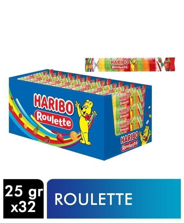 Haribo Yumuşak Şekerleme 25 gr Paket (1 Adet)