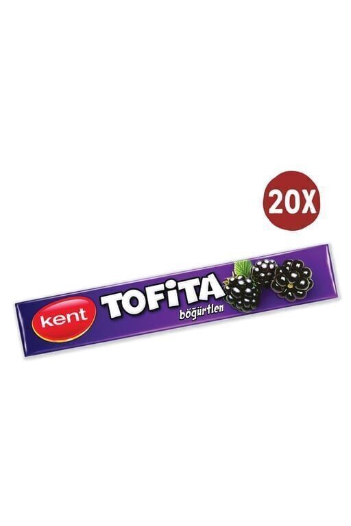 Kent Stick Şeker Böğürtlen 47gr 20'li Paket Adet (1 Adet)