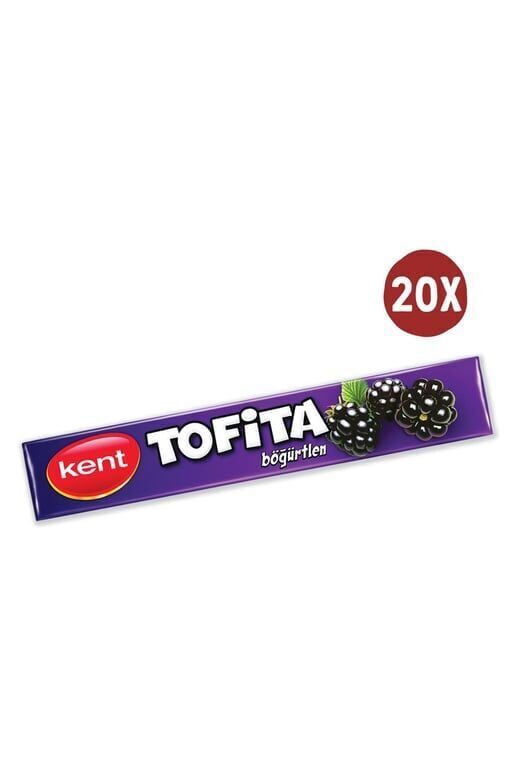 Kent Stick Şeker Böğürtlen 47gr 20'li Paket Adet (1 Adet)