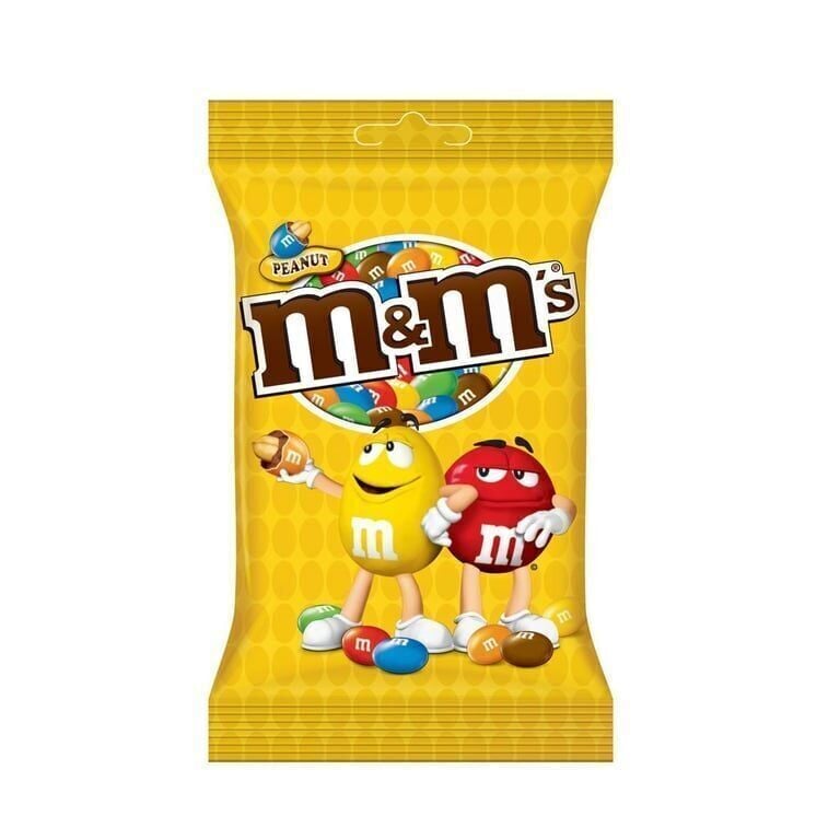 M&M'S Draje Fıstıklı Çikolata 90 Gr Koli (16 Adet)