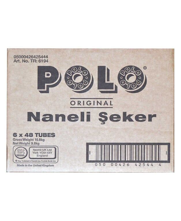 Polo Şeker 48'li Paket Naneli Paket (1 Adet)