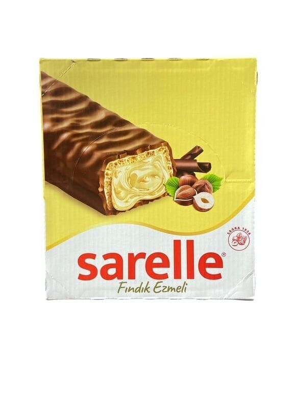 Sarelle Fındık Ezmeli Gofret 33 gr X 20'li Paket Paket (1 Adet)