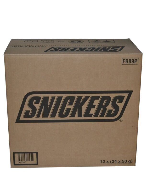 Snickers Çikolata 50 gr 24'lü Paket Paket (1 Adet)