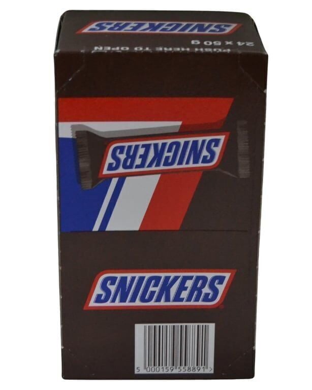 Snickers Çikolata 50 gr 24'lü Paket Paket (1 Adet)