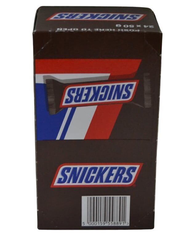 Snickers Çikolata 50 gr 24'lü Paket Paket (1 Adet)