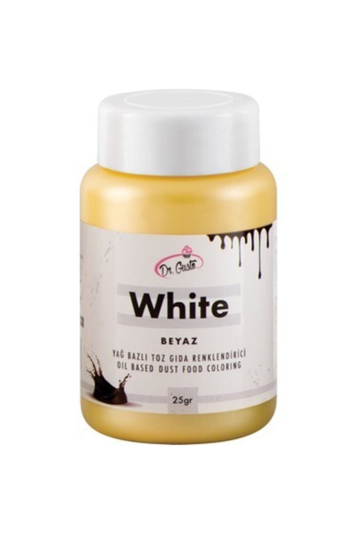 Yağ Bazlı Toz Gıda Boyası Beyaz 25 Gr