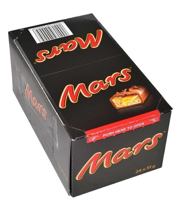 Mars Çikolata 51 gr Koli (288 Adet)