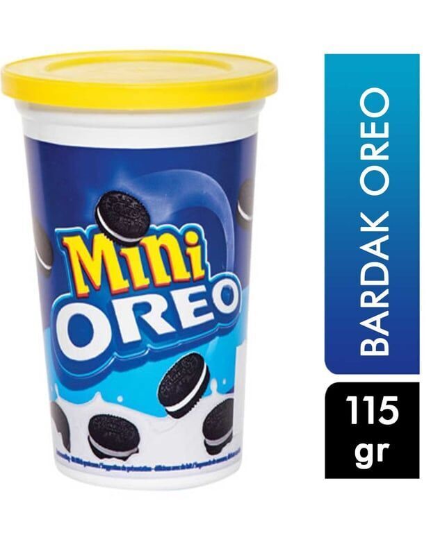 Oreo Mini Bardak 115 gr X 8'li Paket Koli (8 Adet)