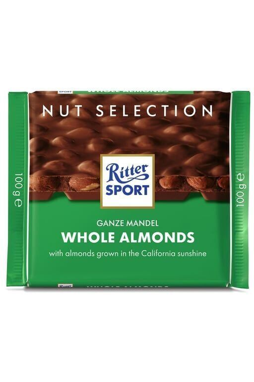 Ritter Whole Almonds 100 G Adet (1 Adet)
