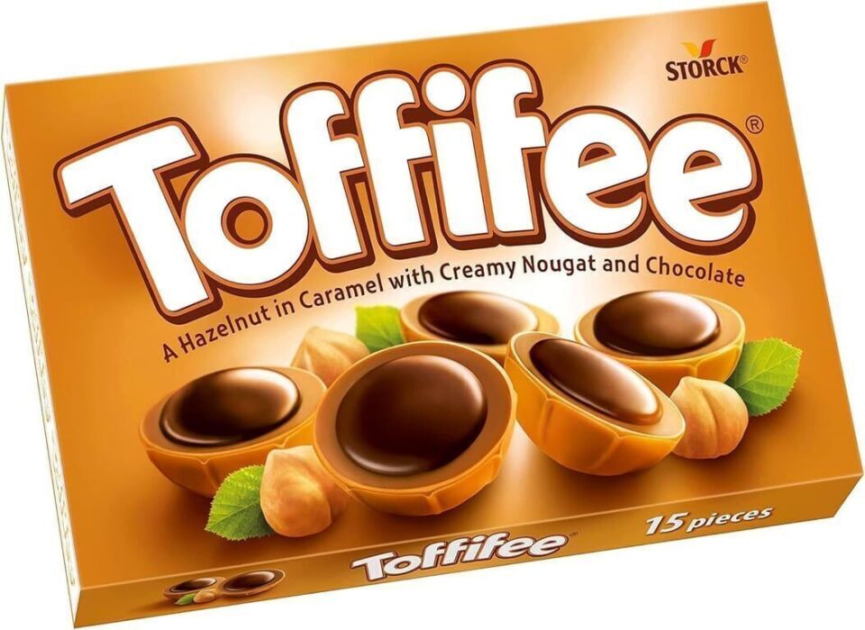 Toffiee Karamel Dolgulu Sütlü Fındıklı Çikolata 125gr Adet (1 Adet)