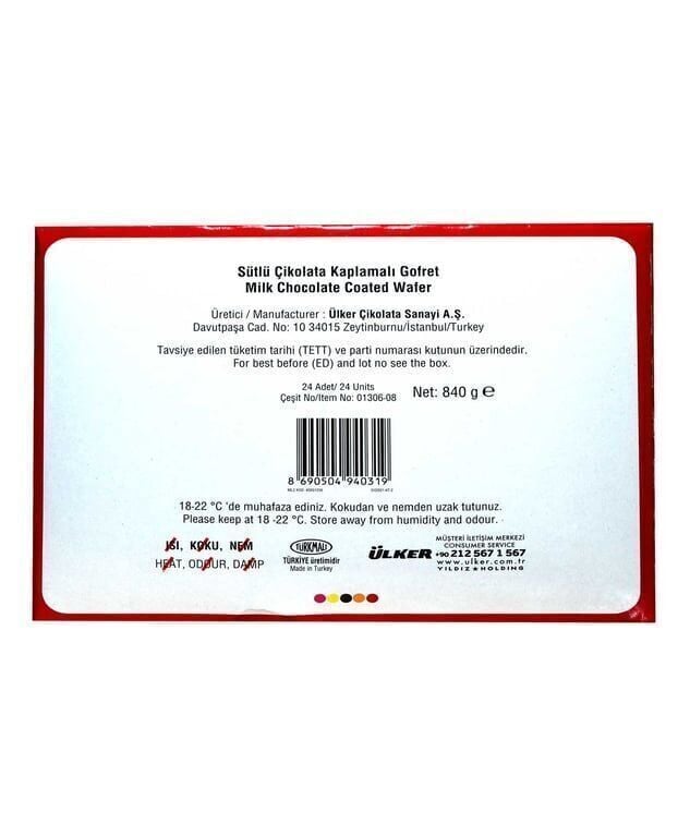 Ülker Dido Gofret 35 gr Koli (6 Adet)