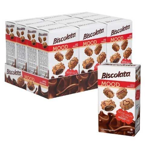 Şölen Biscolata Mood 40 gr 12'li Paket Koli (4 Adet)