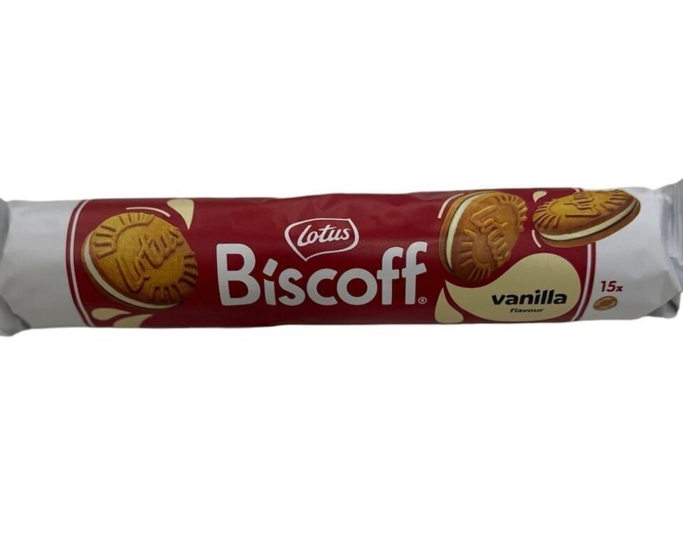 Lotus Biscoff Sandwıch Vanilla 150 Gr Koli (9 Adet)