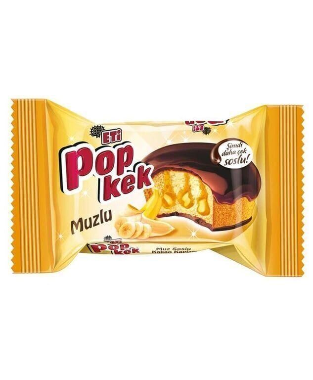 Eti Popkek 60 gr Muz x 24'lü Paket Adet (1 Adet)