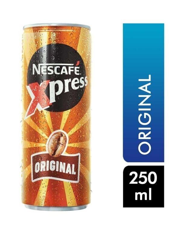 Nescafe Xpress Soğuk Kahve 250 ml Original Koli (24 Adet)
