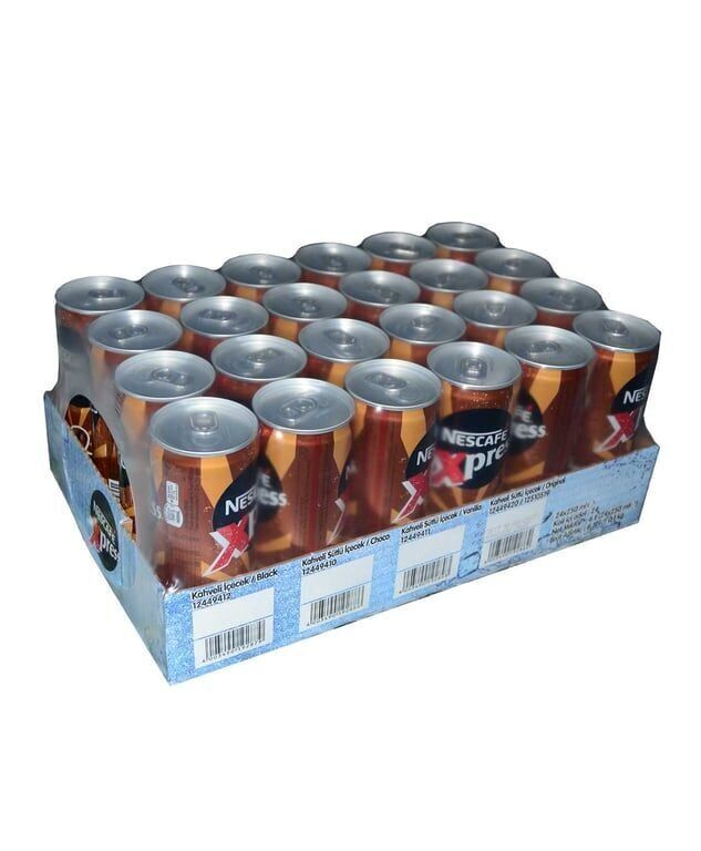Nescafe Xpress Soğuk Kahve 250 ml Original Koli (24 Adet)