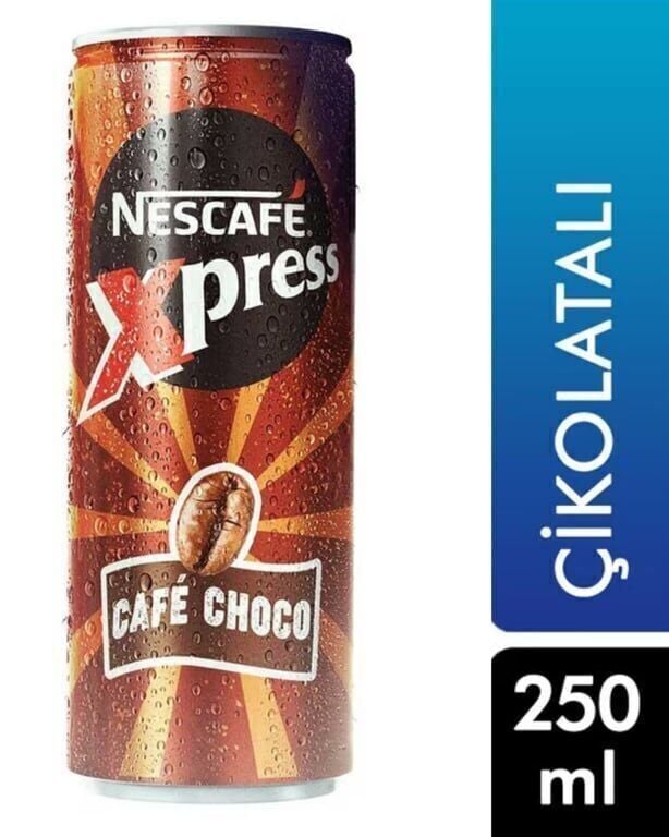 Nescafe Xpress Soğuk Kahve 250 ml Çikolatalı Koli (24 Adet)