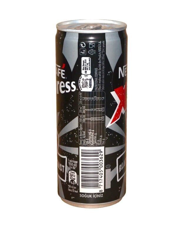 Nescafe Xpress Soğuk Kahve 250 ml Black Roast Koli (24 Adet)