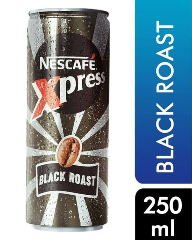 Nescafe Xpress Soğuk Kahve 250 ml Black Roast Koli (24 Adet)