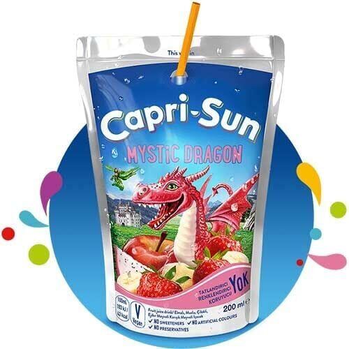 Capri-Sun Meyve Suyu 200 ml 20'li Paket Mystic Dragon Koli (20 Adet)