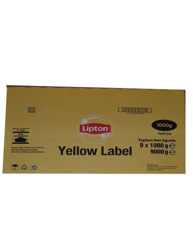 Lipton Yellow Label 1000 gr Dökme Çay Adet (1 Adet)