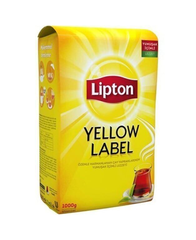 Lipton Yellow Label 1000 gr Dökme Çay Adet (1 Adet)