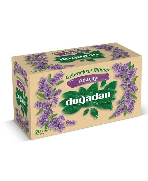 Doğadan Bitki Çayı 20'li Adaçayı Paket (6 Adet)