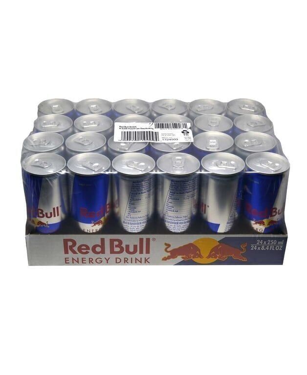 Red Bull Enerji İçeceği 250 ml X 24'lü Paket Adet (1 Adet)