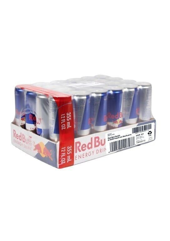 Red Bull Enerji İçeceği 355 ml X 24'lü Koli Koli (1 Adet)
