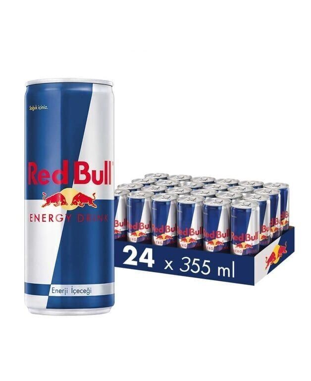 Red Bull Enerji İçeceği 355 ml X 24'lü Koli Koli (1 Adet)