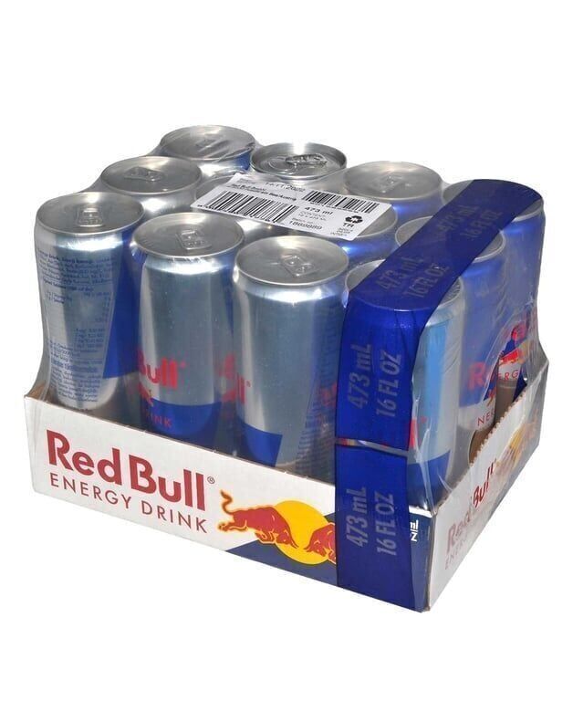 Red Bull Enerji İçeceği 473 ml 12'li Koli (1 Adet)