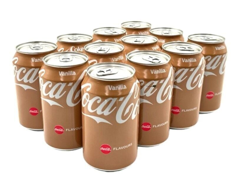 Coca Cola Vanilla 330ml Koli (24 Adet)