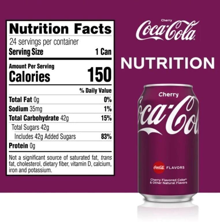 Coca Cola Cherry 330ml Koli (24 Adet)