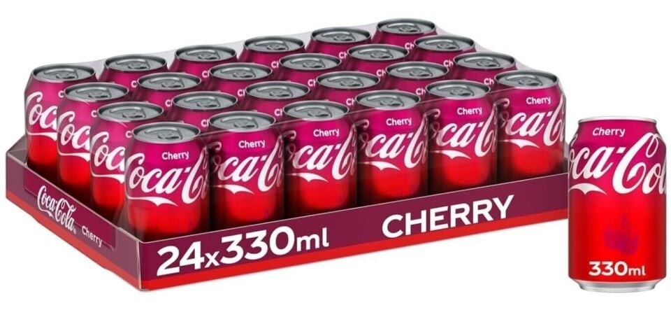 Coca Cola Cherry 330ml Koli (24 Adet)