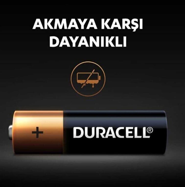 Duracell AA Alkalin Kalem Pil 20'li Kartela Koli (10 Adet)