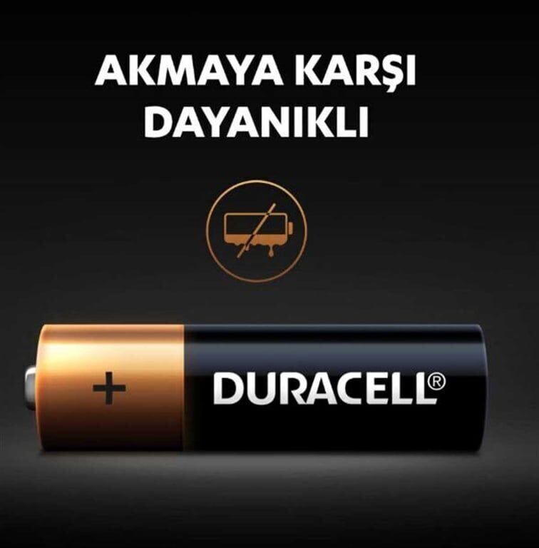 Duracell AAA Alkalin İnce Kalem Pil 20'li Kartela Koli (12 Adet)