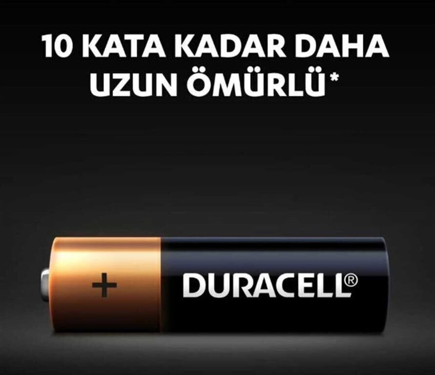 Duracell AAA Alkalin İnce Kalem Pil 20'li Kartela Koli (12 Adet)