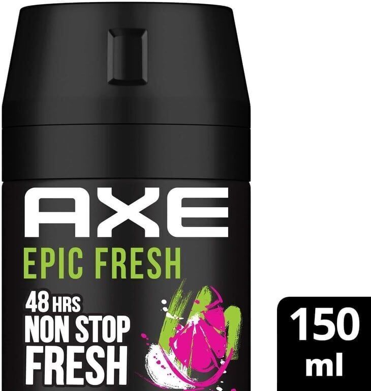 Axe Deodorant 150 ml Men Epic Fresh Adet (1 Adet)