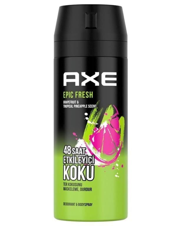 Axe Deodorant 150 ml Men Epic Fresh Adet (1 Adet)
