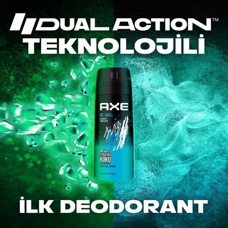 Axe Ice Chill Deodorant 150 ml Koli (24 Adet)
