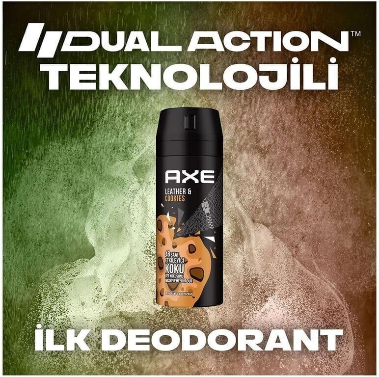 Axe Leather&Cookie Deodorant 150 ml Koli (24 Adet)