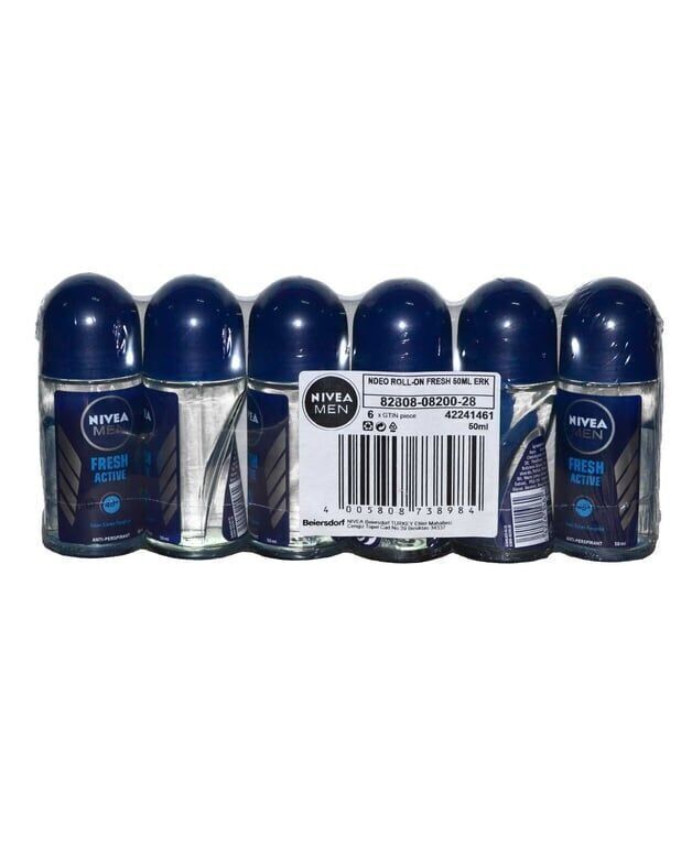 Nivea Roll On 50 ml Erkek Fresh Active Adet (1 Adet)