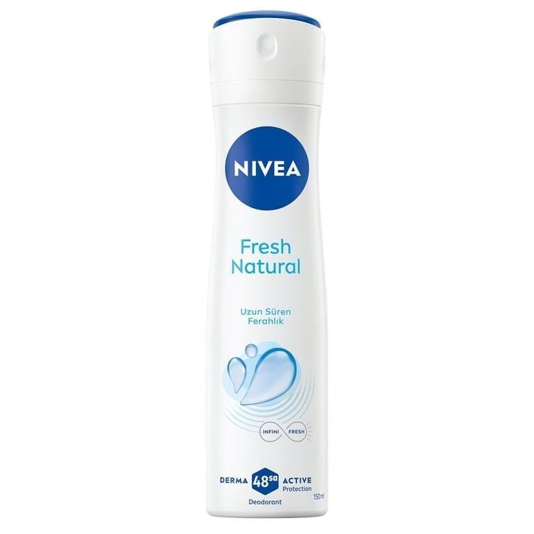 Nivea Deodorant 150 ml Kadın Fresh Natural Adet (1 Adet)