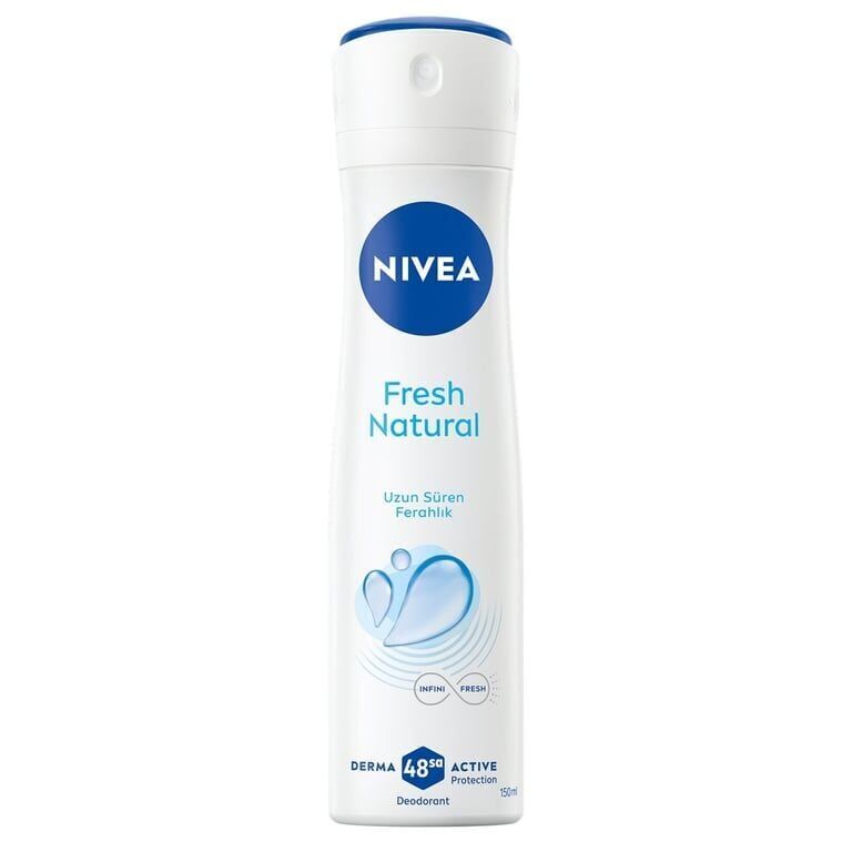 Nivea Deodorant 150 ml Kadın Fresh Natural Adet (1 Adet)